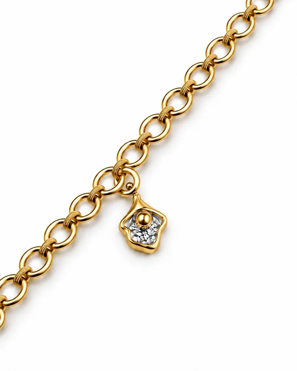 Balance Charm Bracelet — 18K Gold Plated