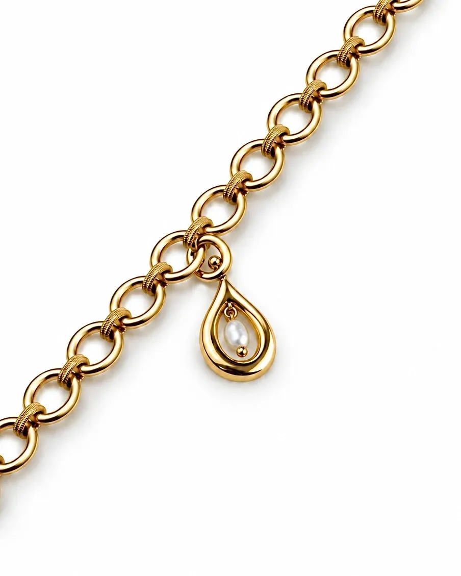 Dew Charm Bracelet — 18K Gold Plated