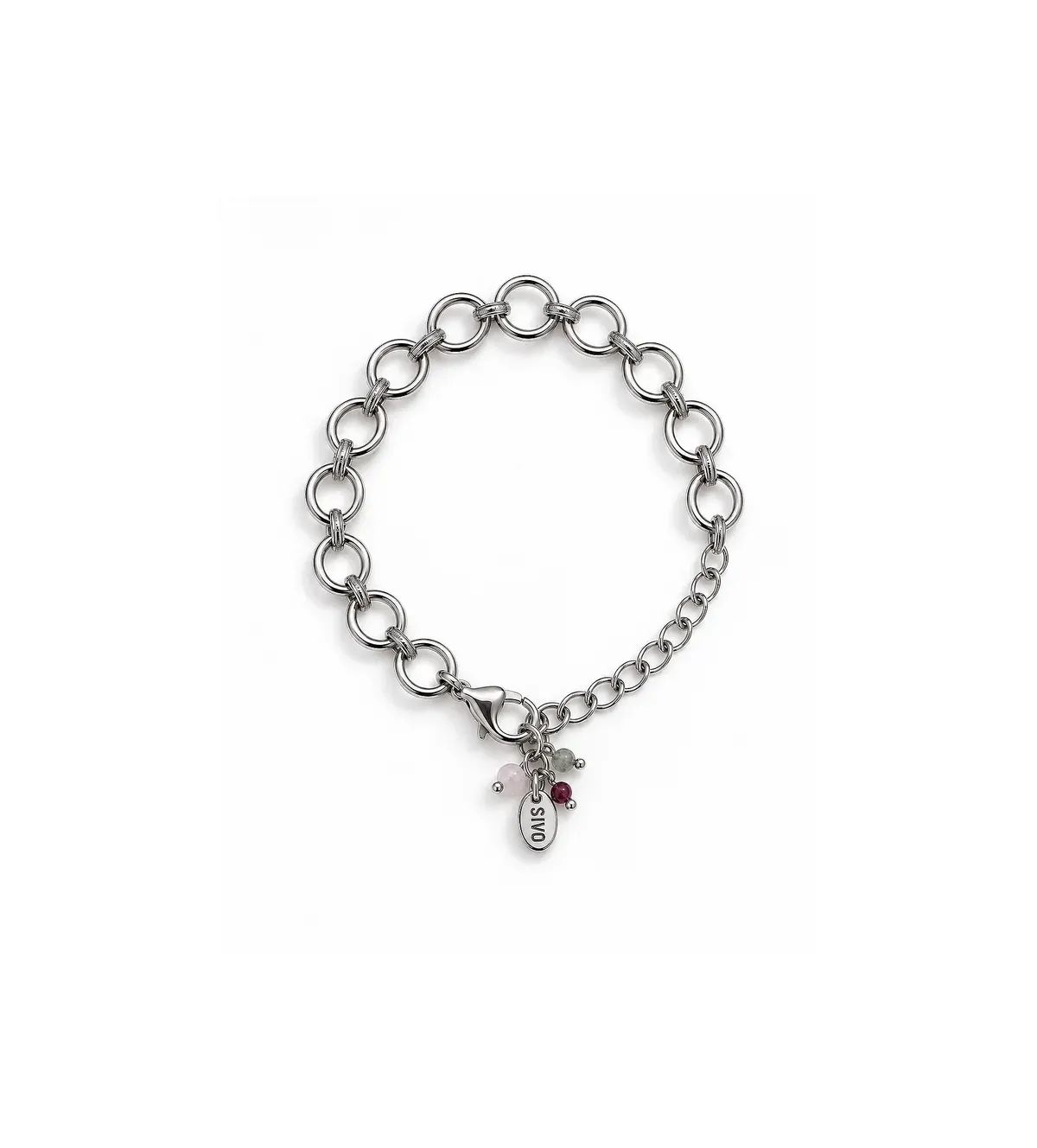 SIVO Bracelet — Rhodium Finish