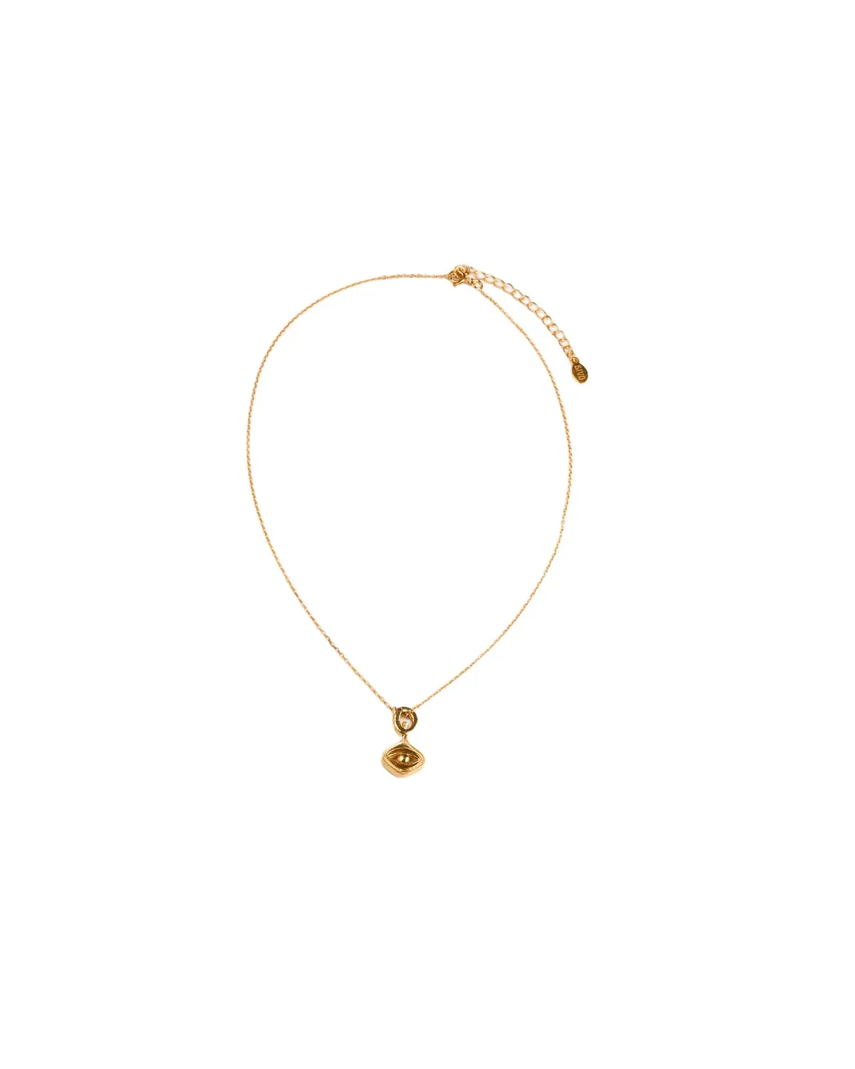 Gaze Charm Necklace